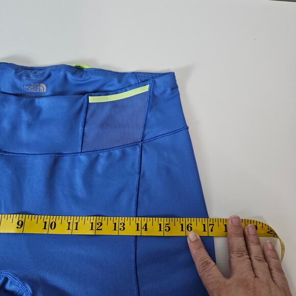 The North Face Flight Series Womens Medium Blue FlashDry Capri Leggings Running - Picture 9 of 11